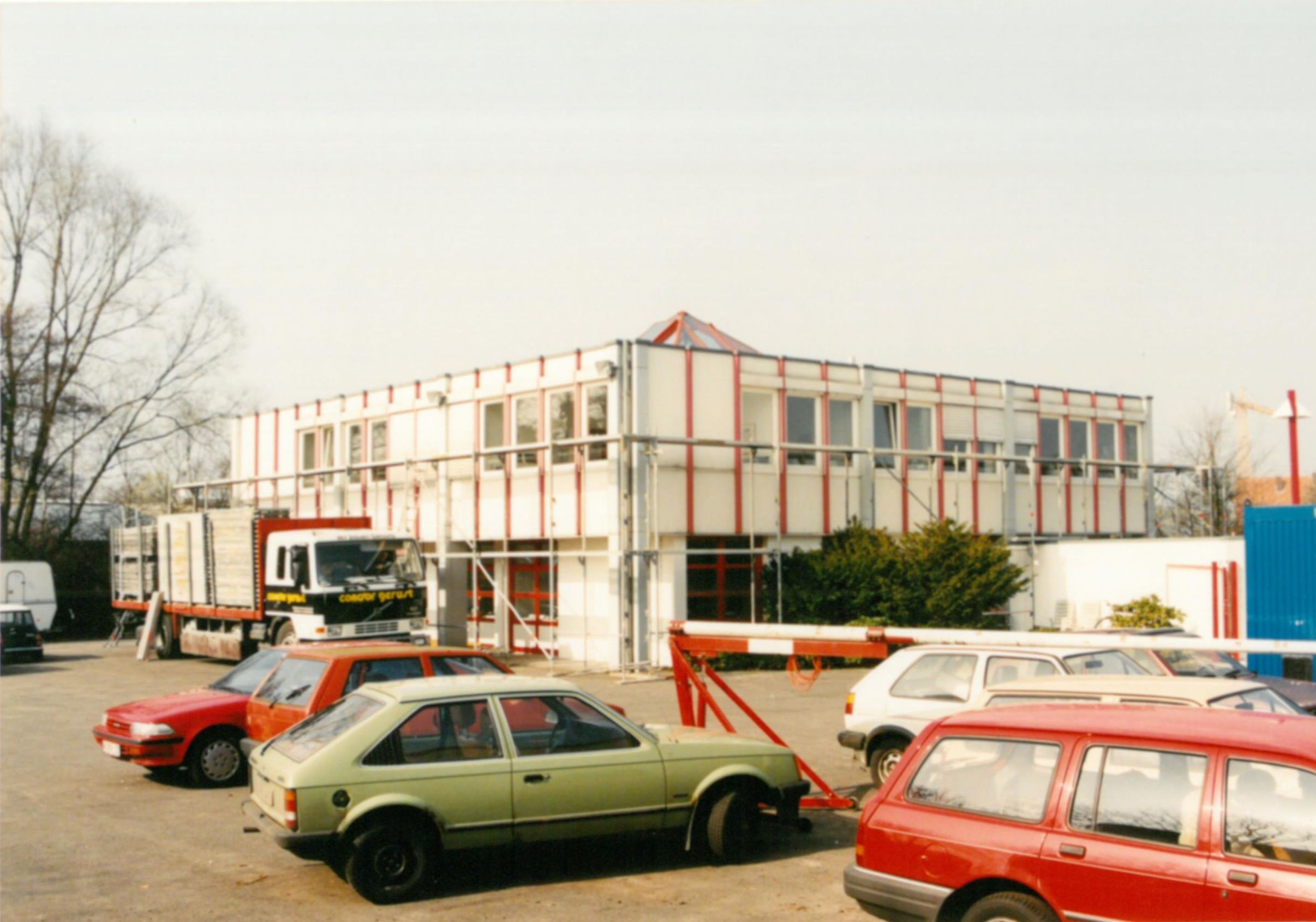 Ursprüngliche Gebäudeform vor dem Umbau 1997